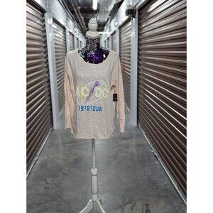 Lucky Brand NWT Small ACDC 1976 Tour T Shirt